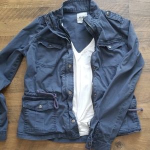 Mudd very light cargo jacket.  Size medium